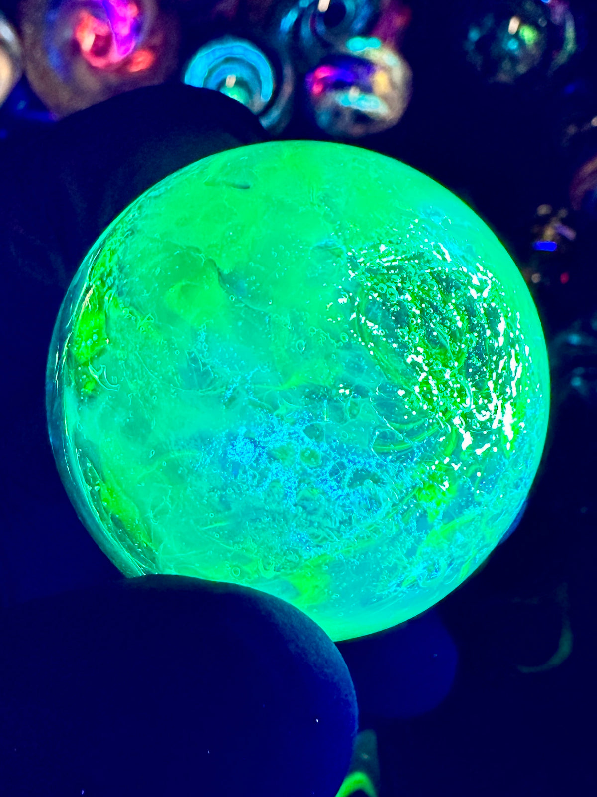 1.9" UV galaxy orb