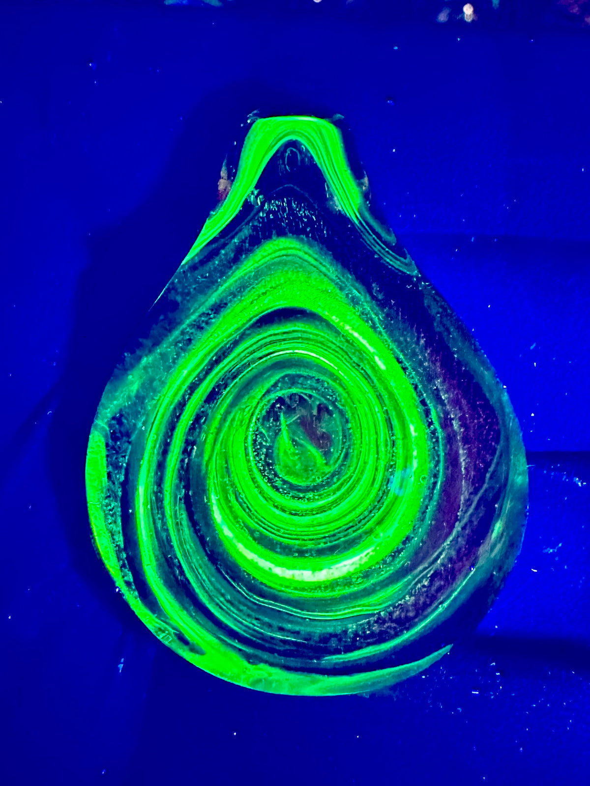 Galaxy Pendant - Blue/Red, Dichro, UV