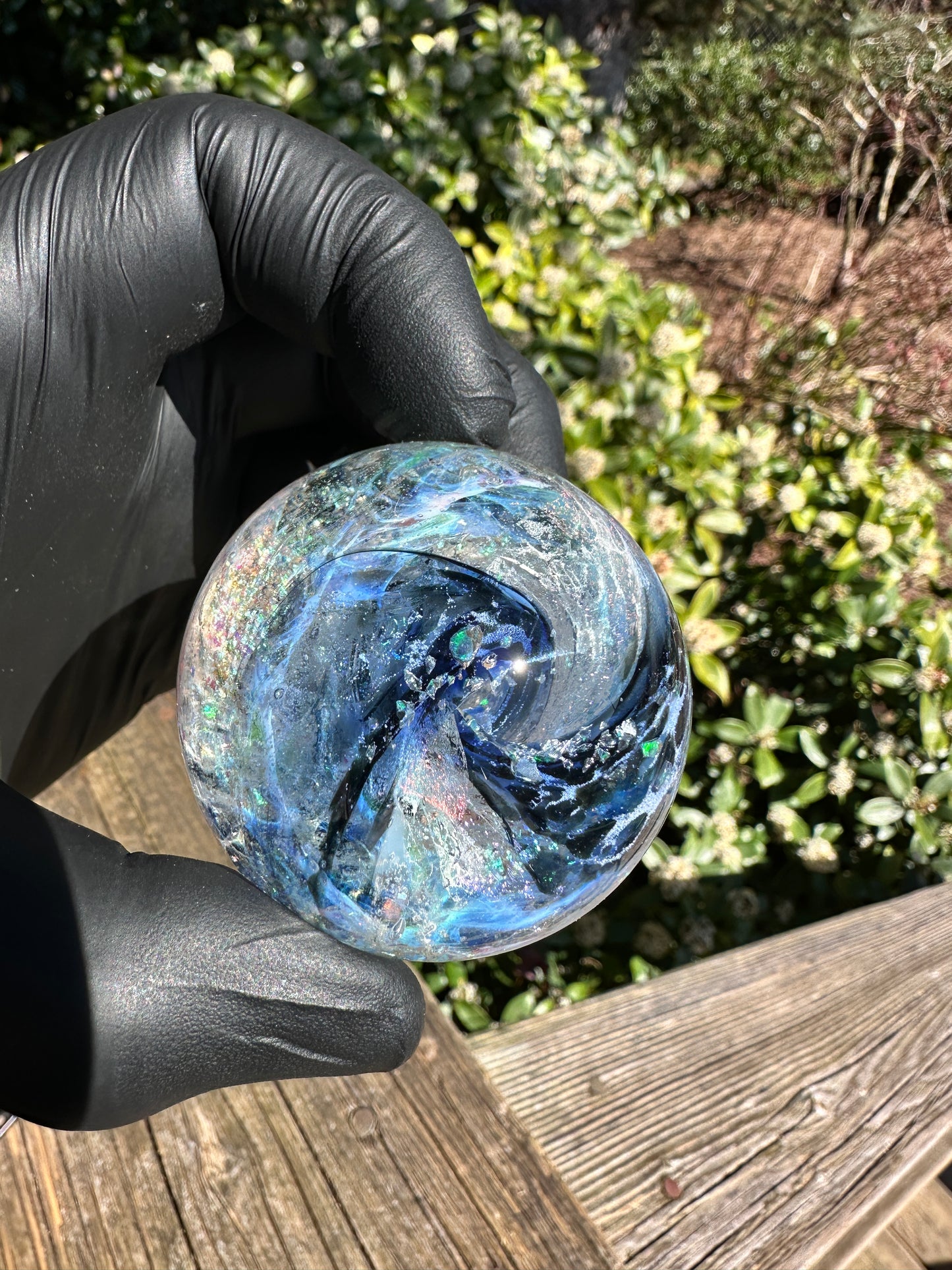 2.25" infinity orb UV/crushed opal