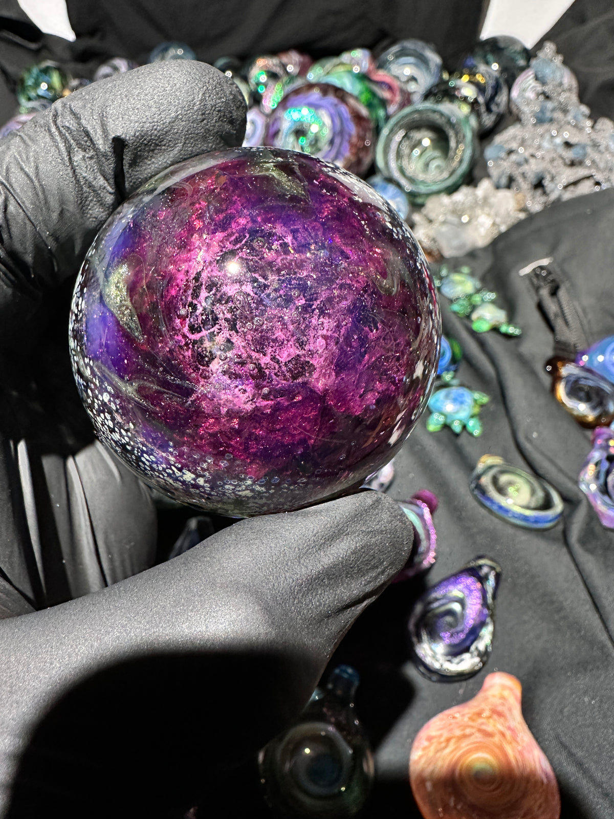 2.5" UV galaxy orb