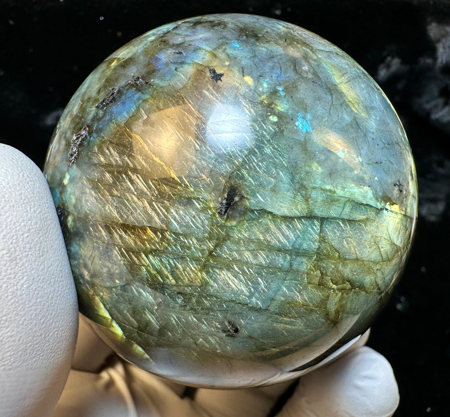 2.8" Labradorite sphere