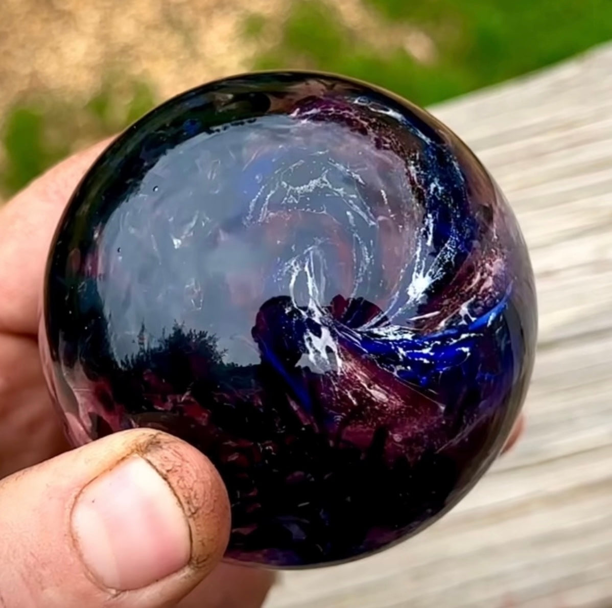 Infinity Orb - 3” - Plasma Torus