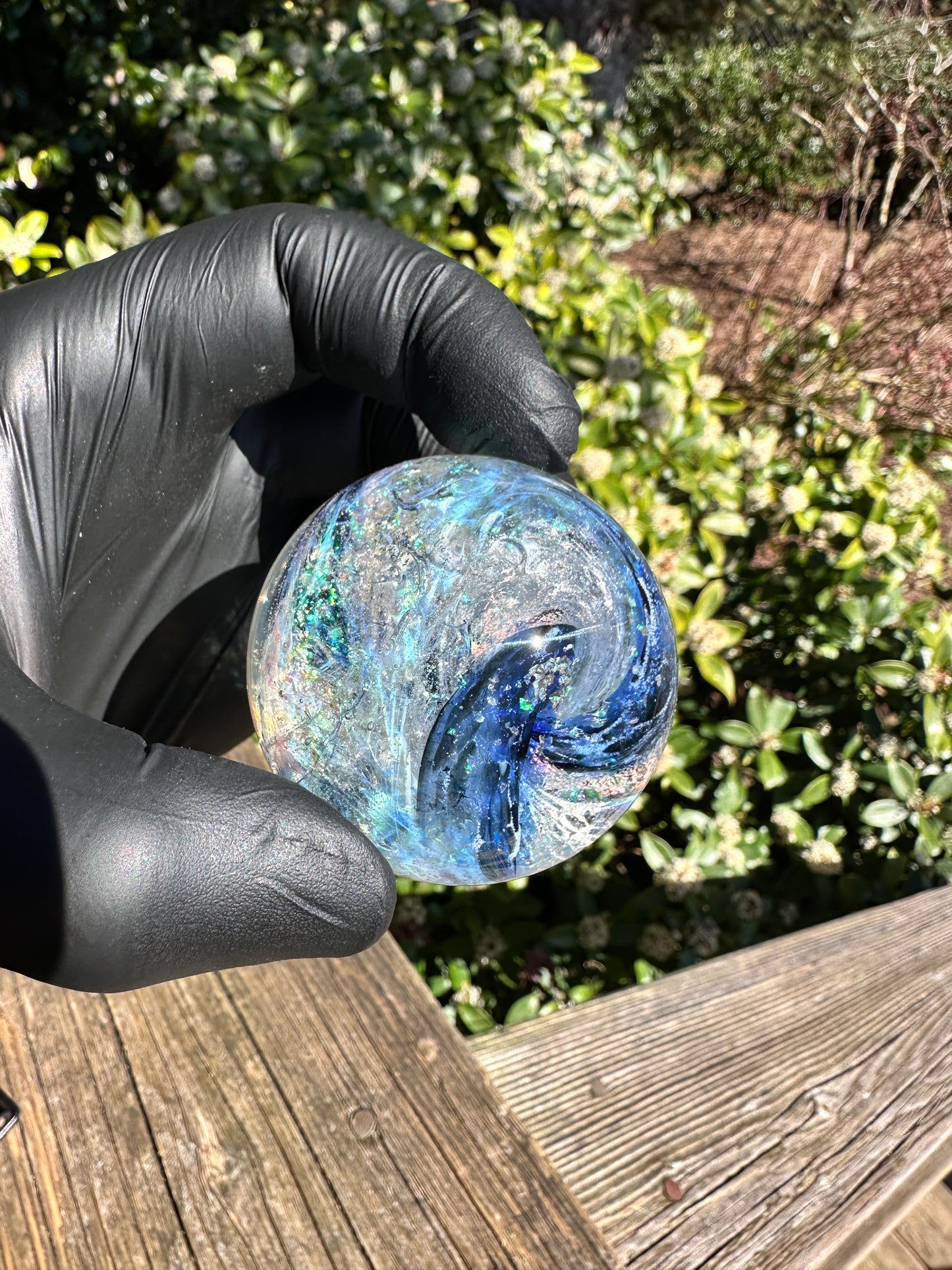 2.25" infinity orb UV/crushed opal