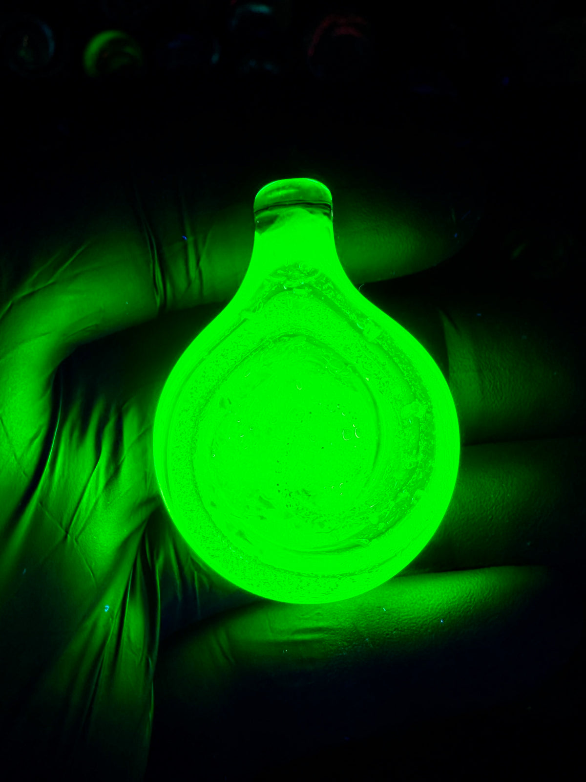 R&M Portal Pendant - Ecto Green, Opal, Dichro UV