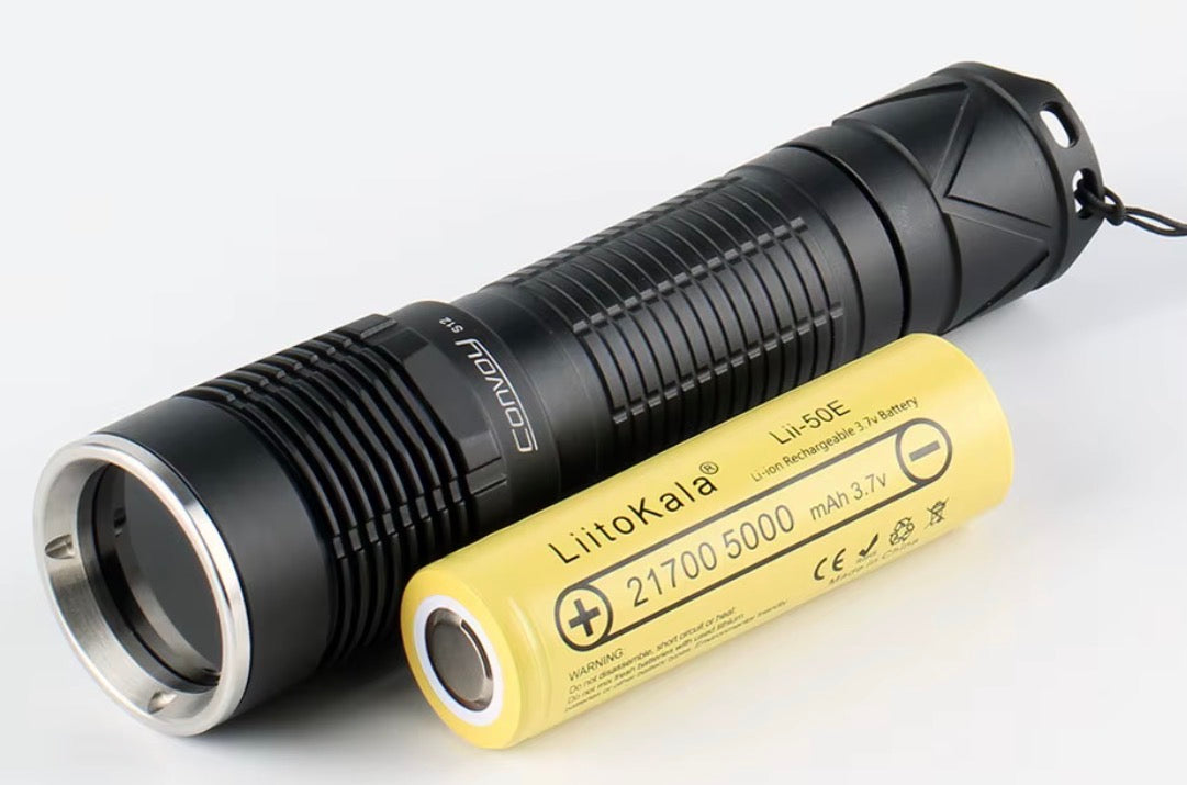 Convoy UV light w battery