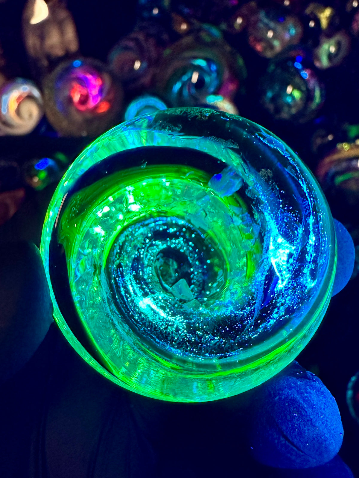 1.9" UV galaxy orb