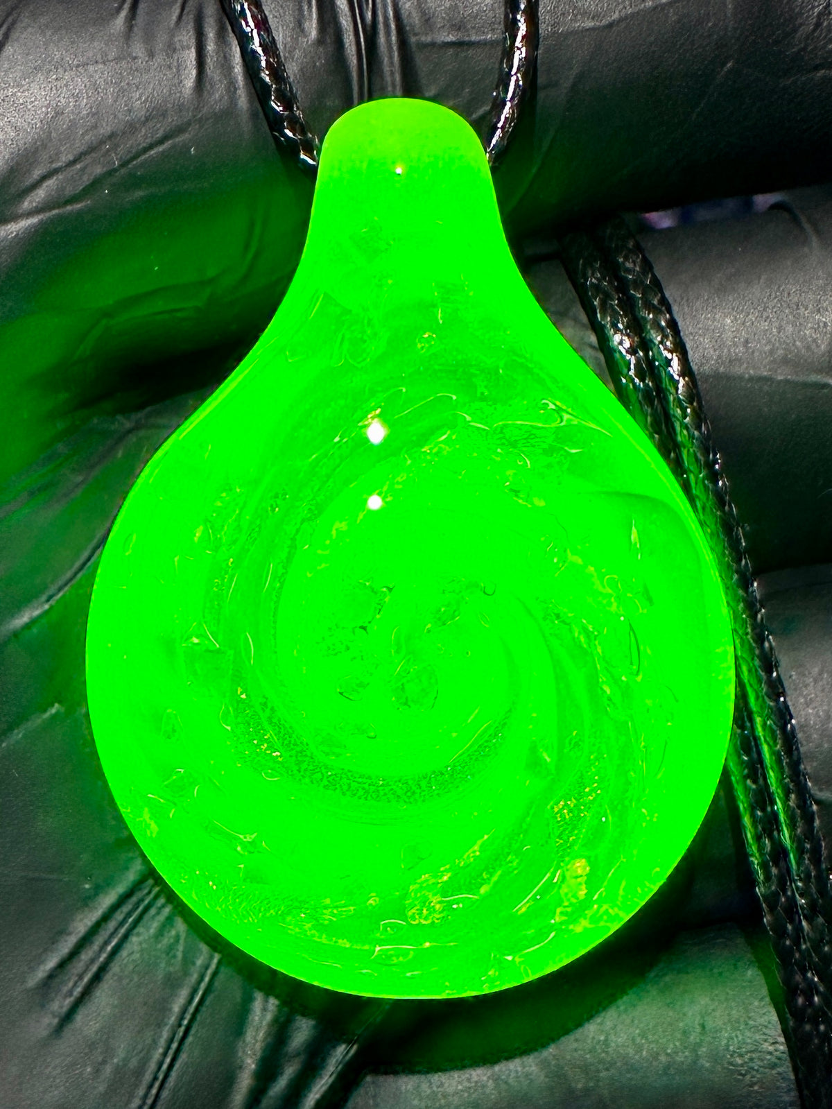 R&M Portal Pendant - Ecto Green, Opal, Dichro UV