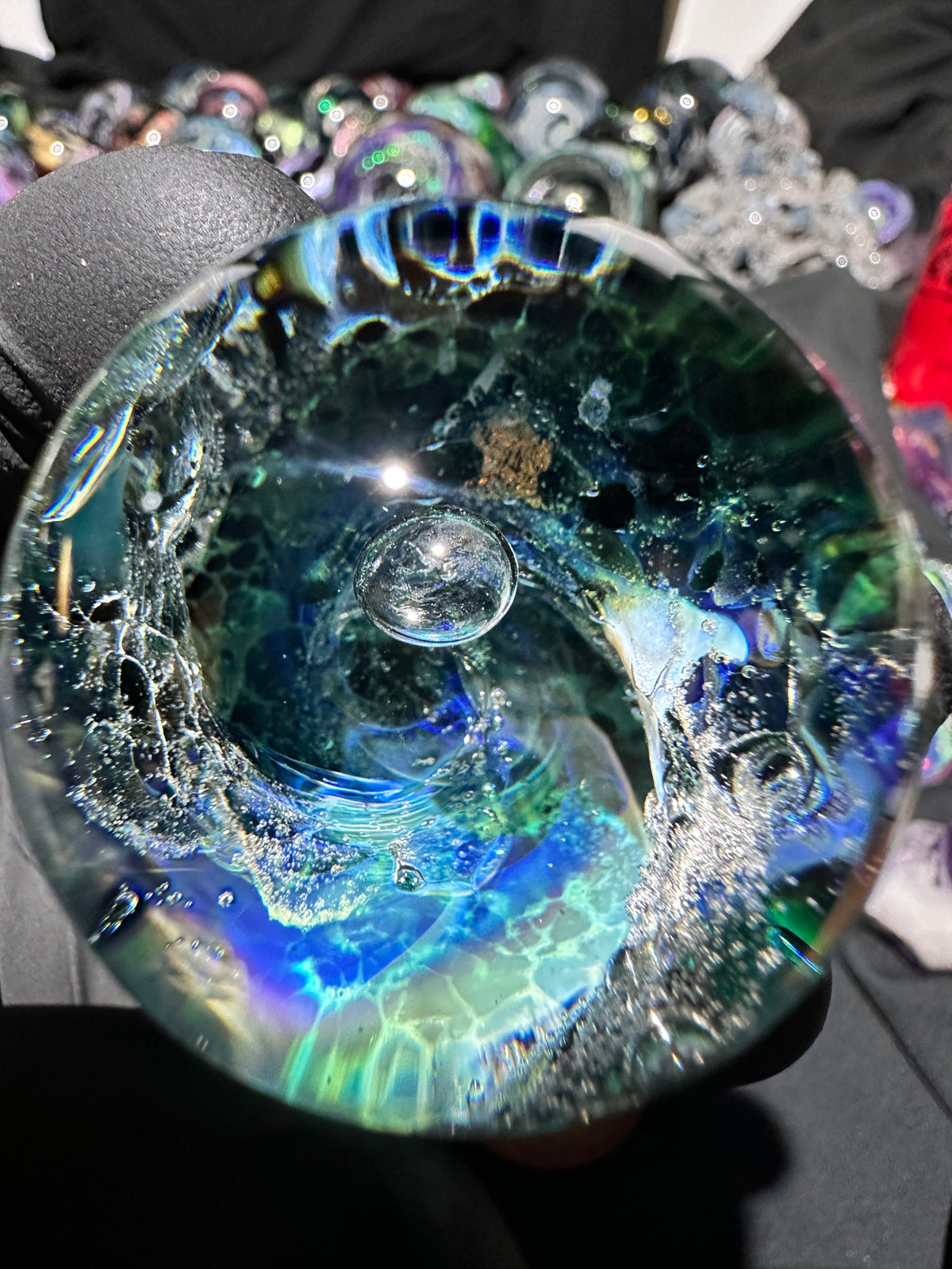 1.6" UV galaxy orb