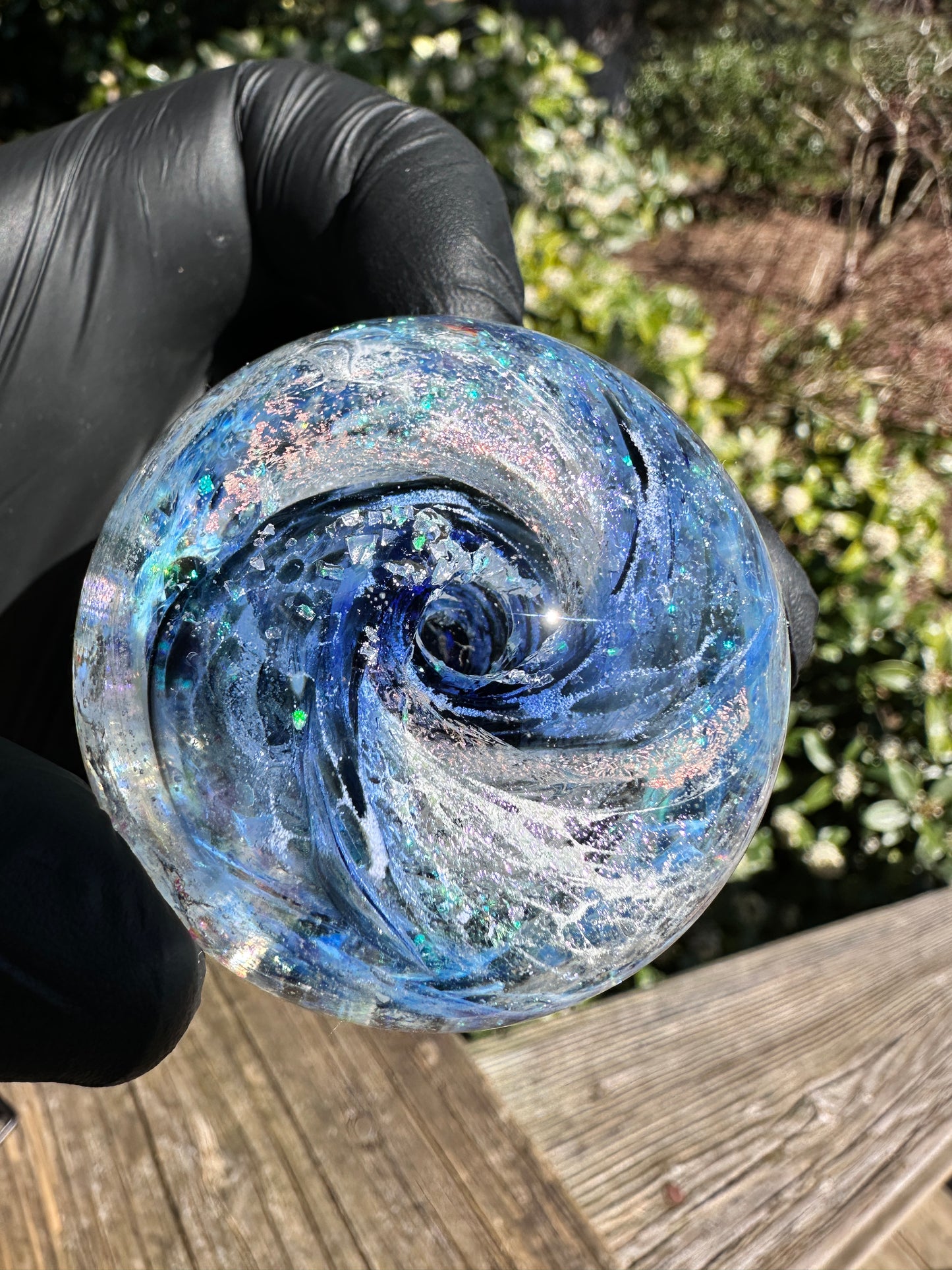 2.25" infinity orb UV/crushed opal