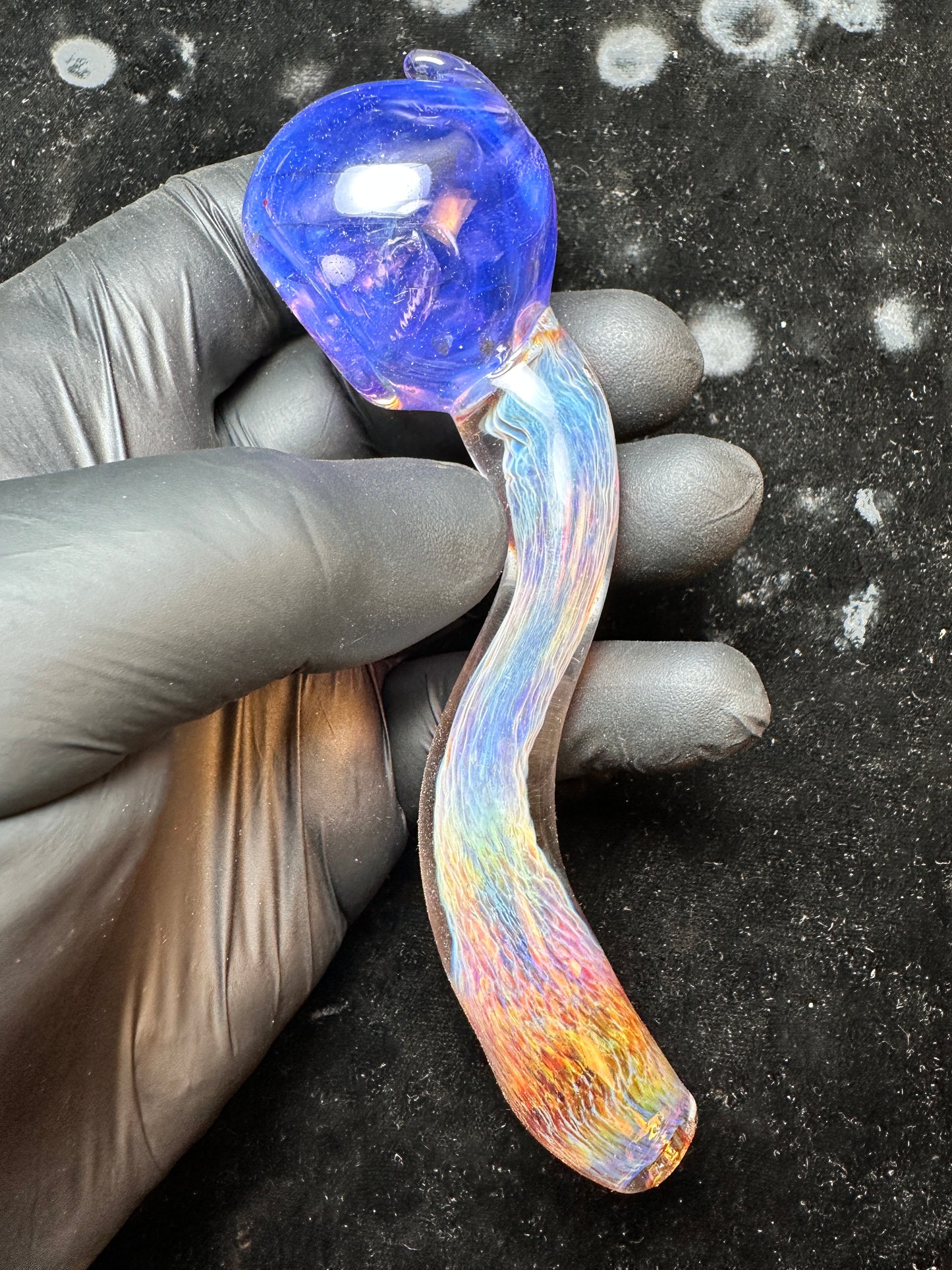 5" glass sherlock pipe
