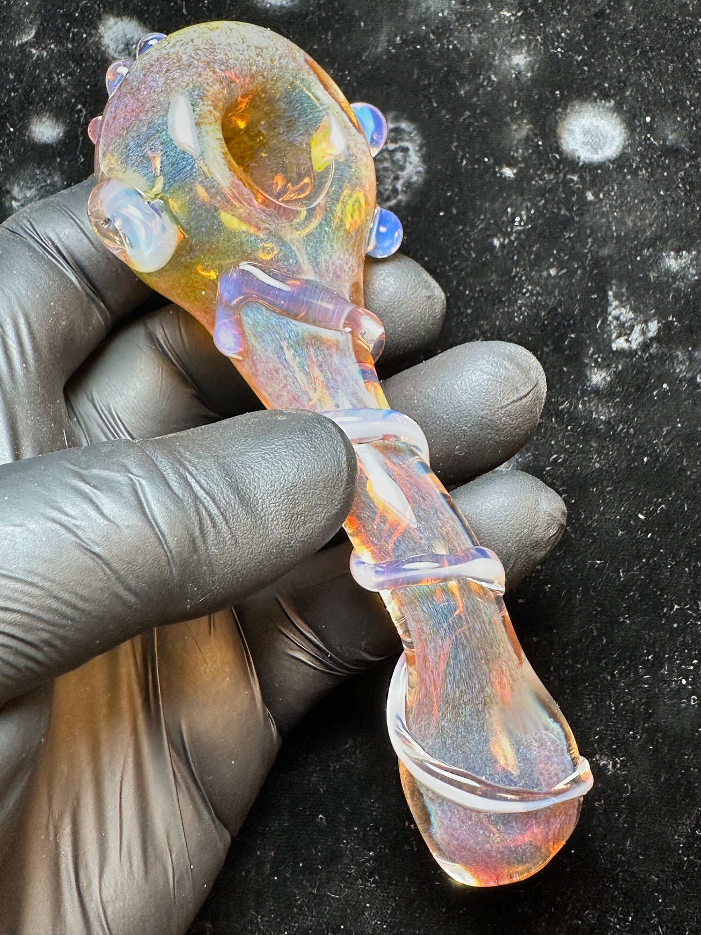 5" glass sherlock pipe