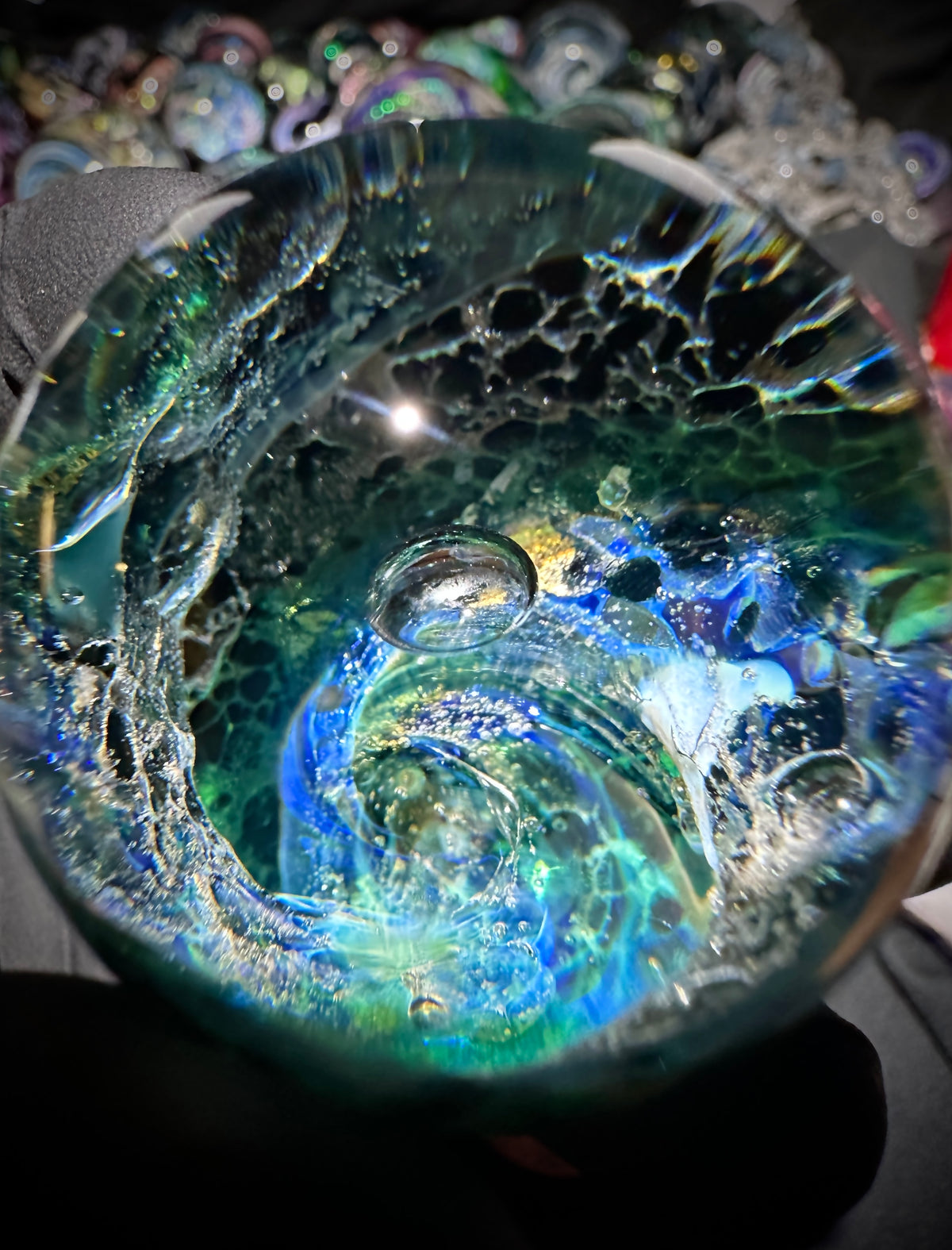 1.6" UV galaxy orb