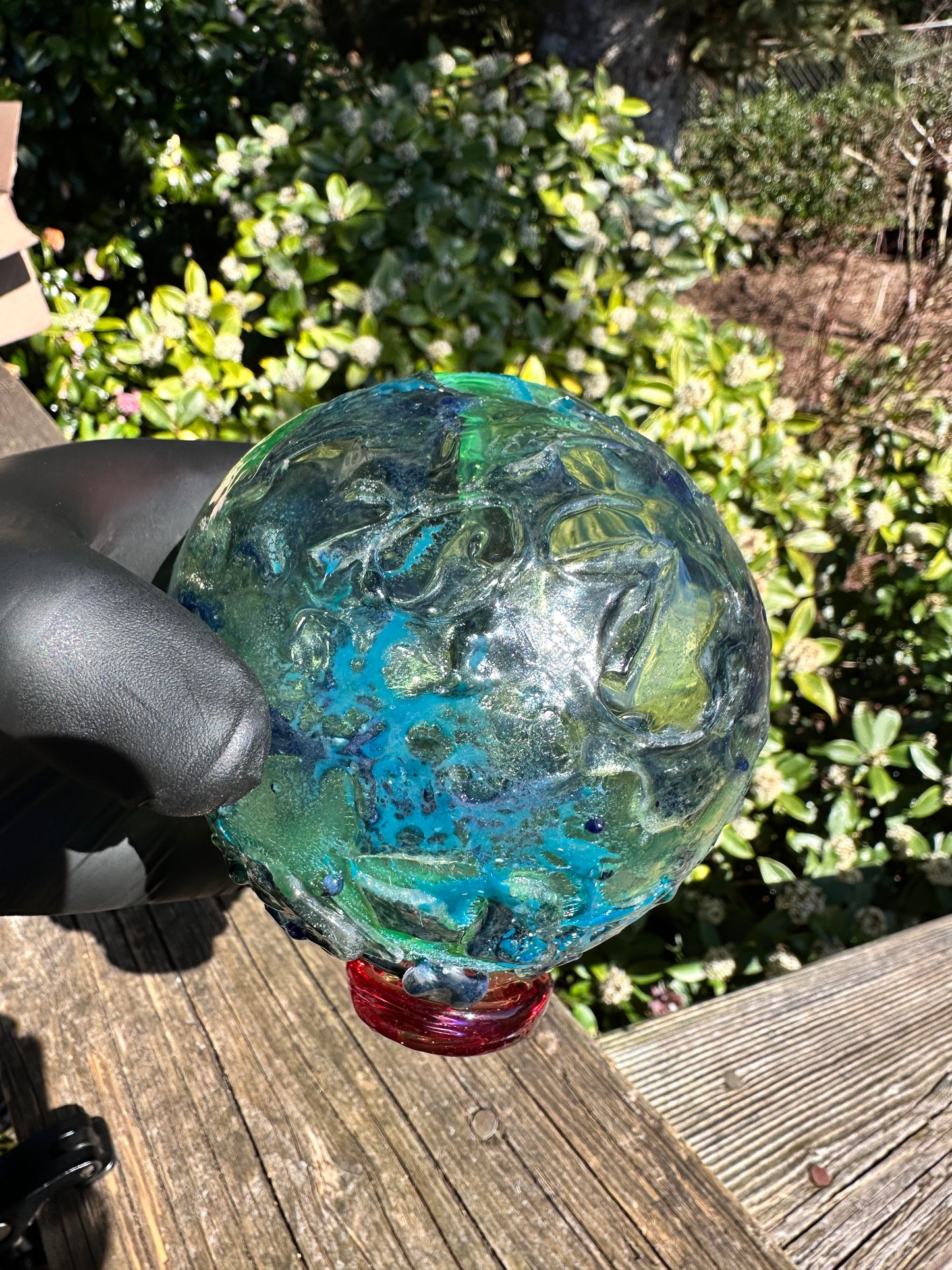 4" uv witch ball float (hollow)