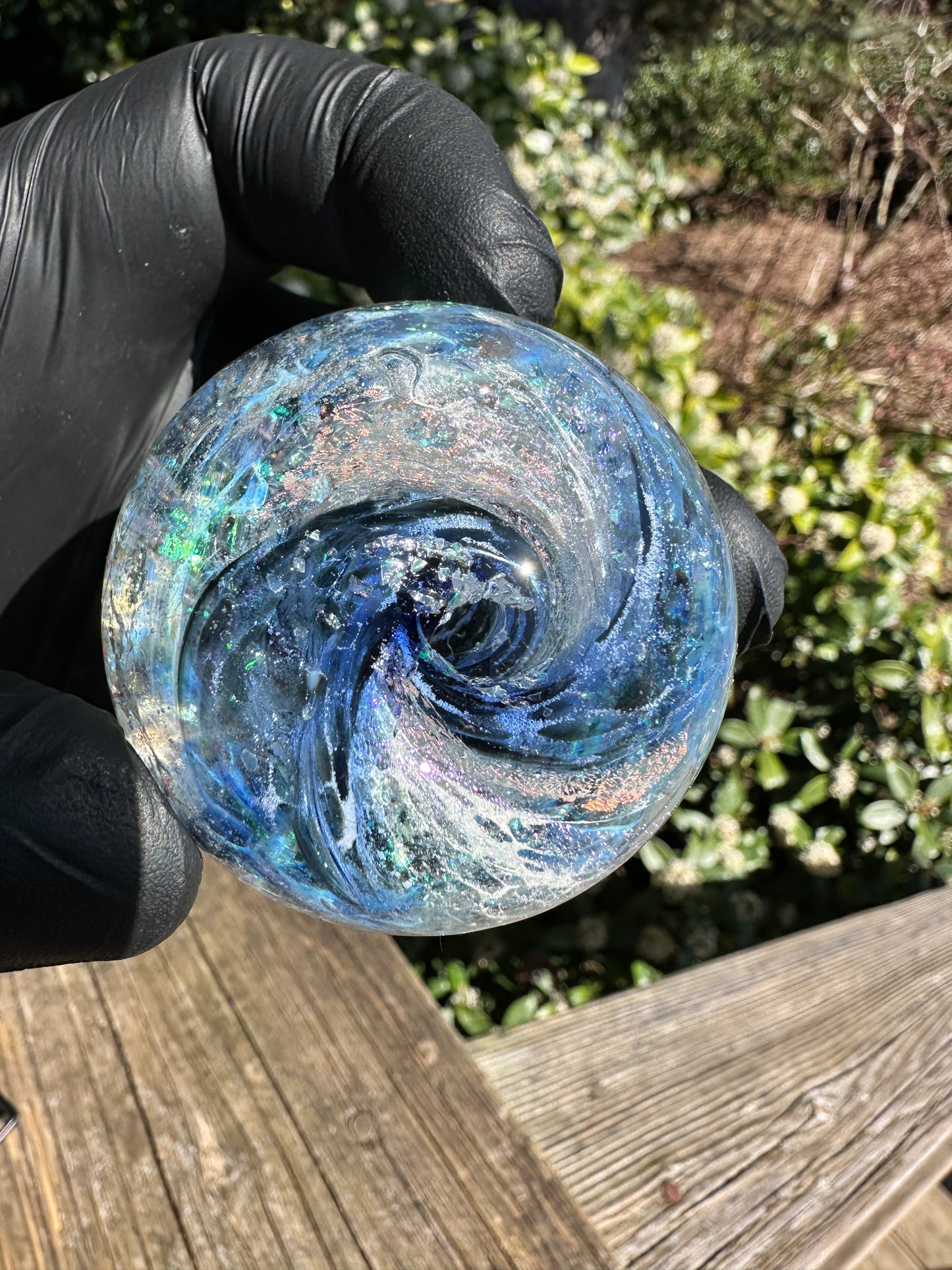 2.25" infinity orb UV/crushed opal