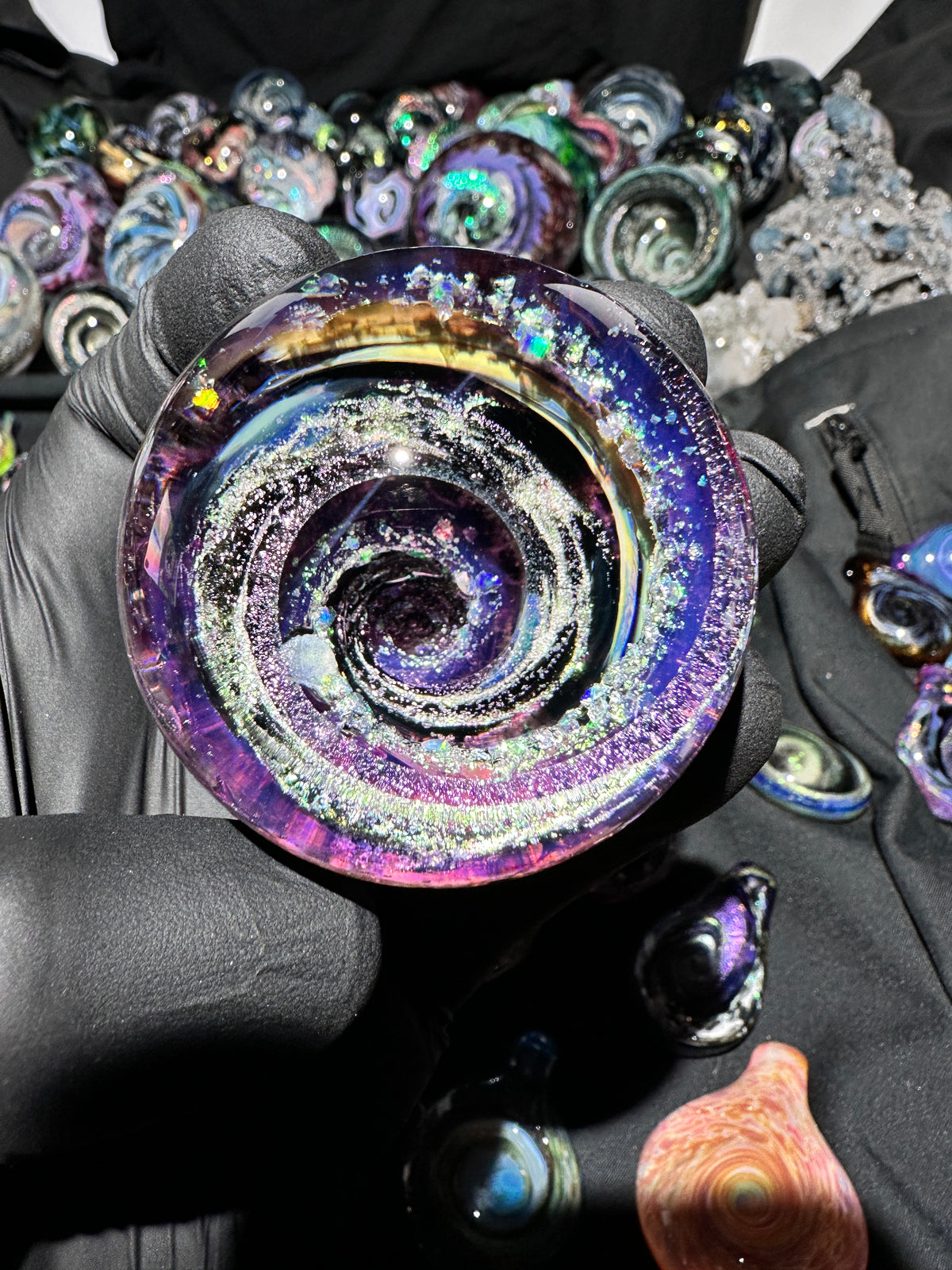 2.5" UV galaxy orb