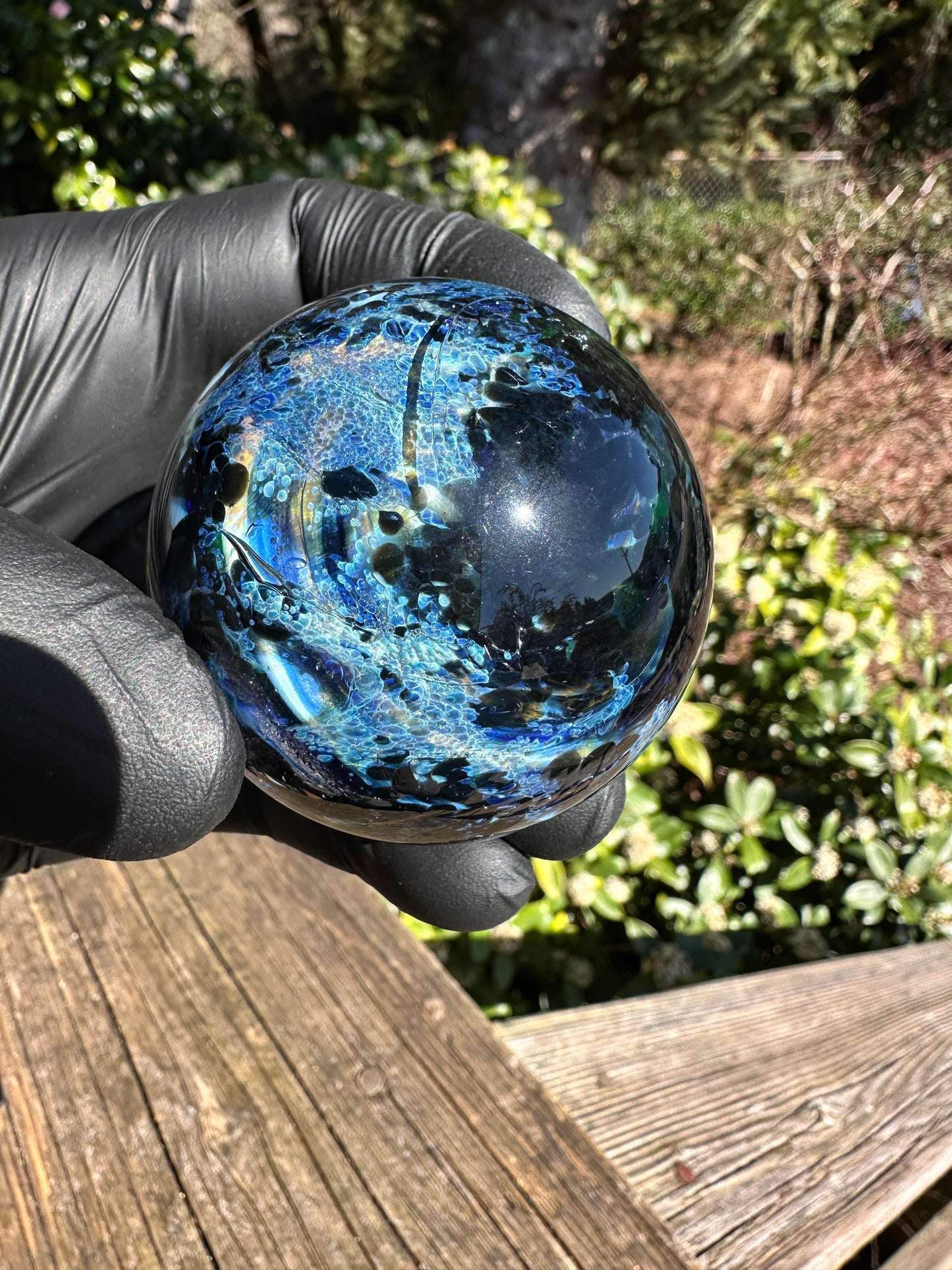 2.3" uv galaxy orb