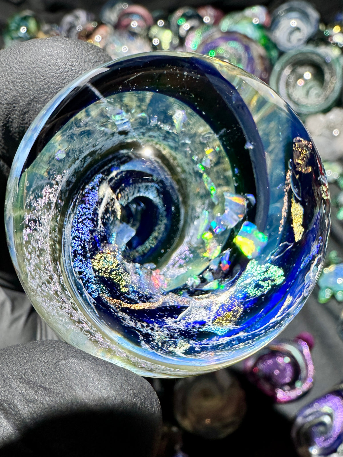 1.9" UV galaxy orb