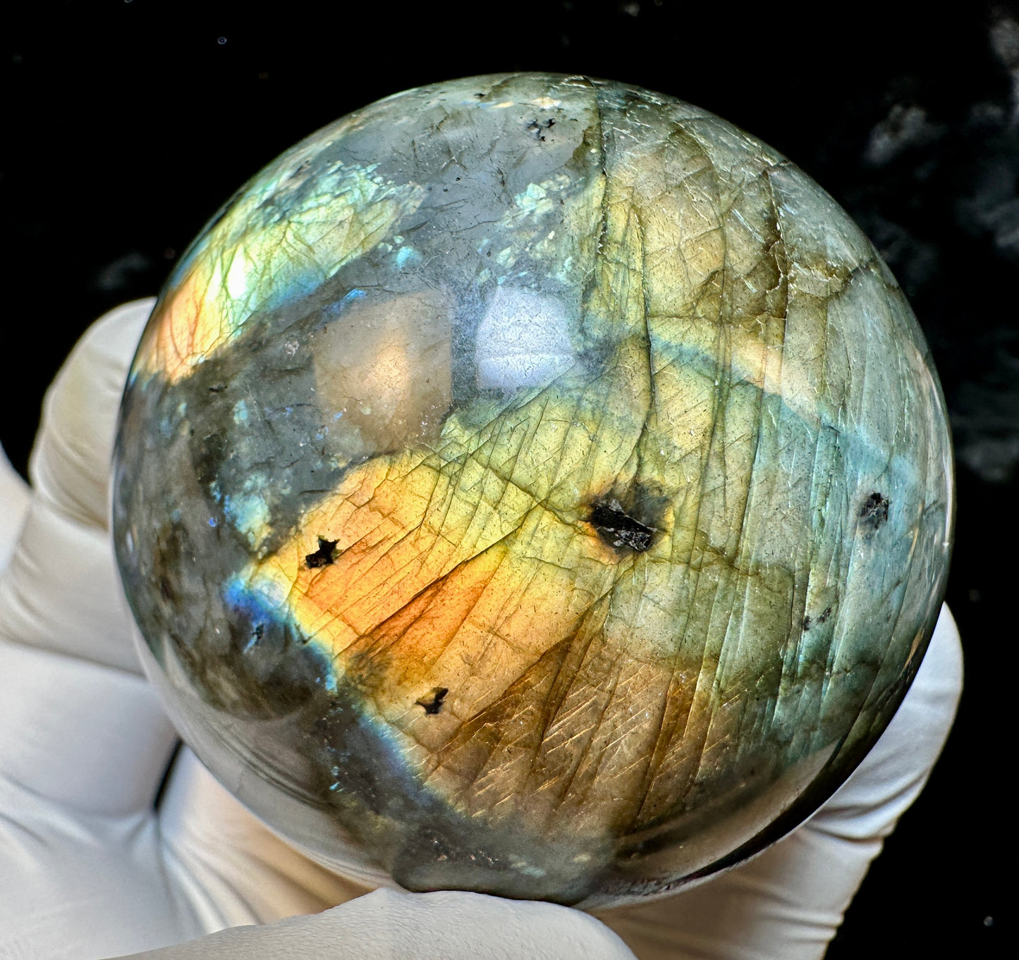 2.8" Labradorite sphere