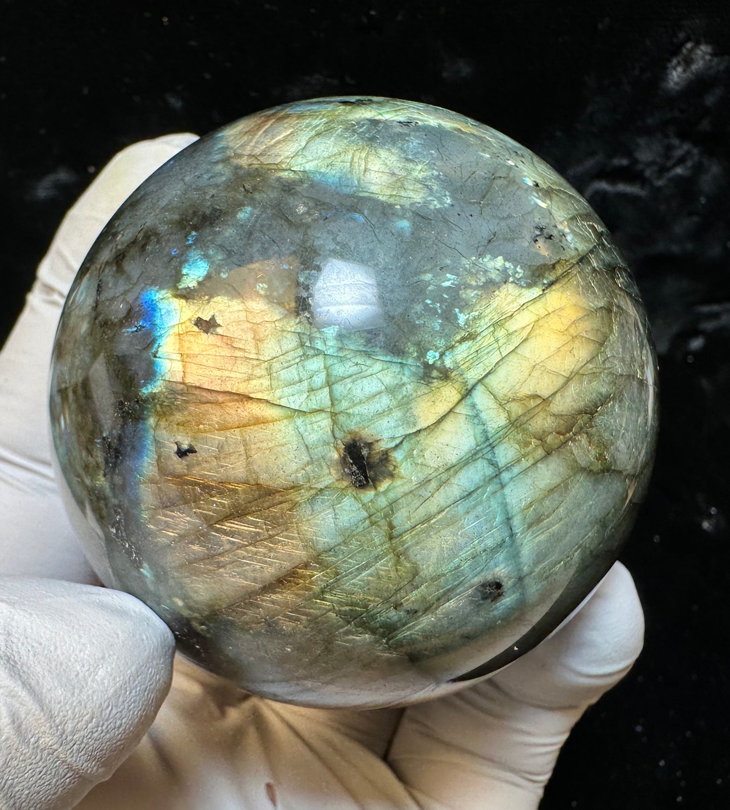 2.8" Labradorite sphere