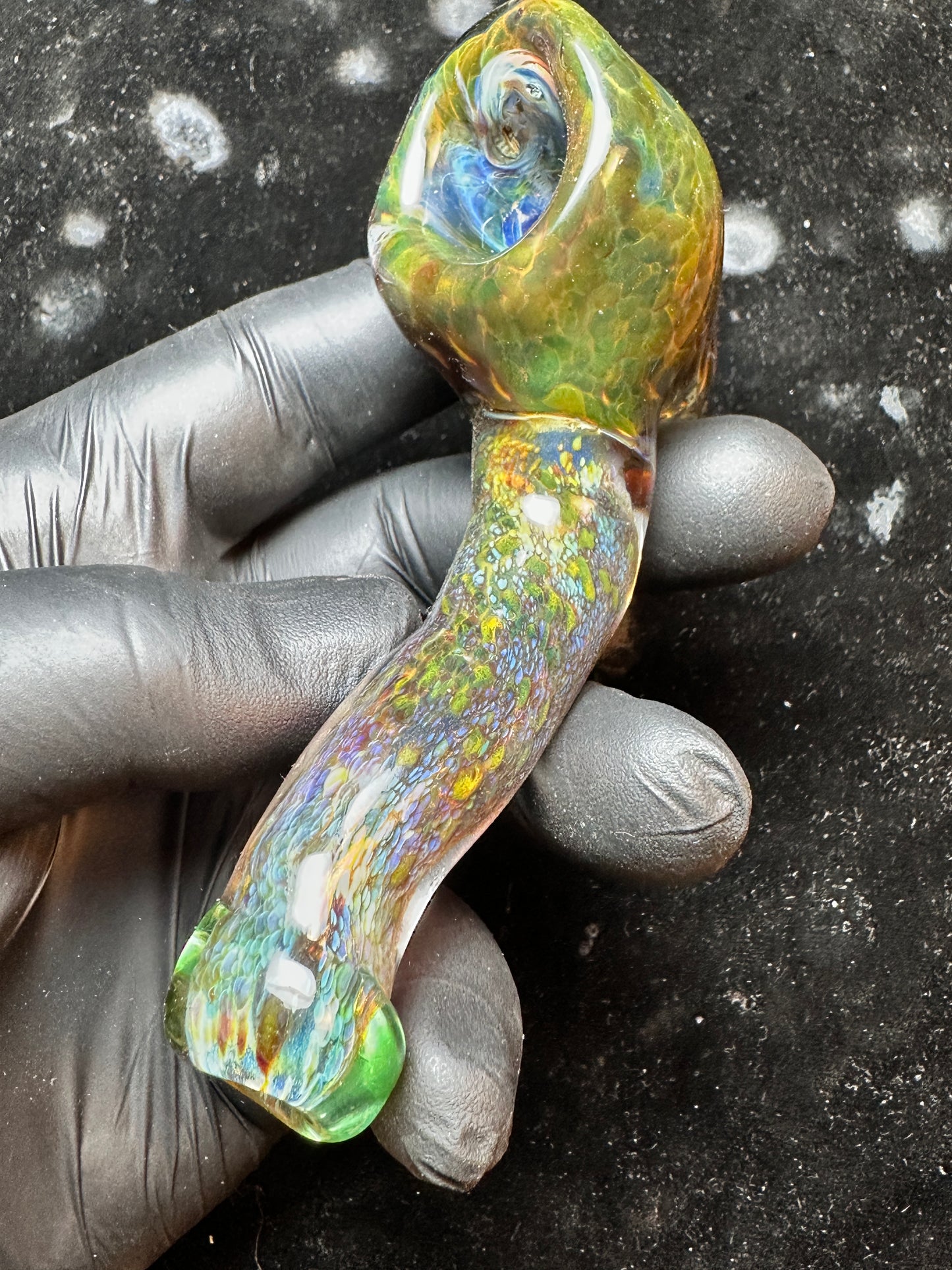 Glass sherlock pipe 5"