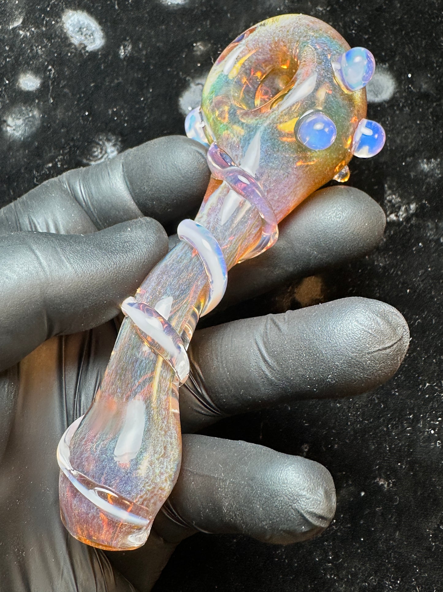 5" glass sherlock pipe