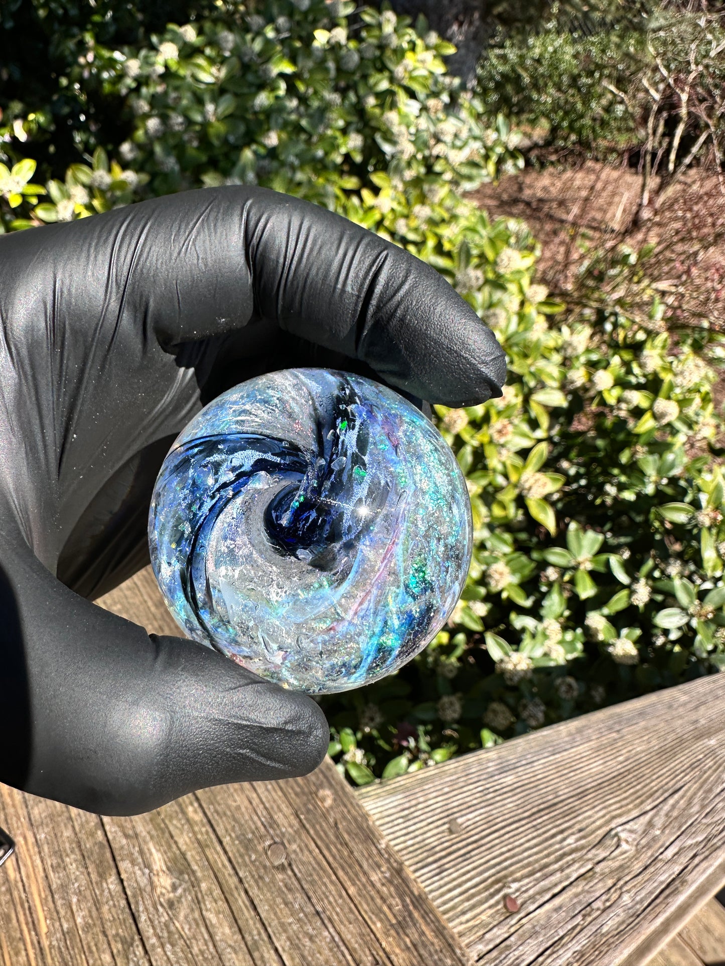 2.25" infinity orb UV/crushed opal