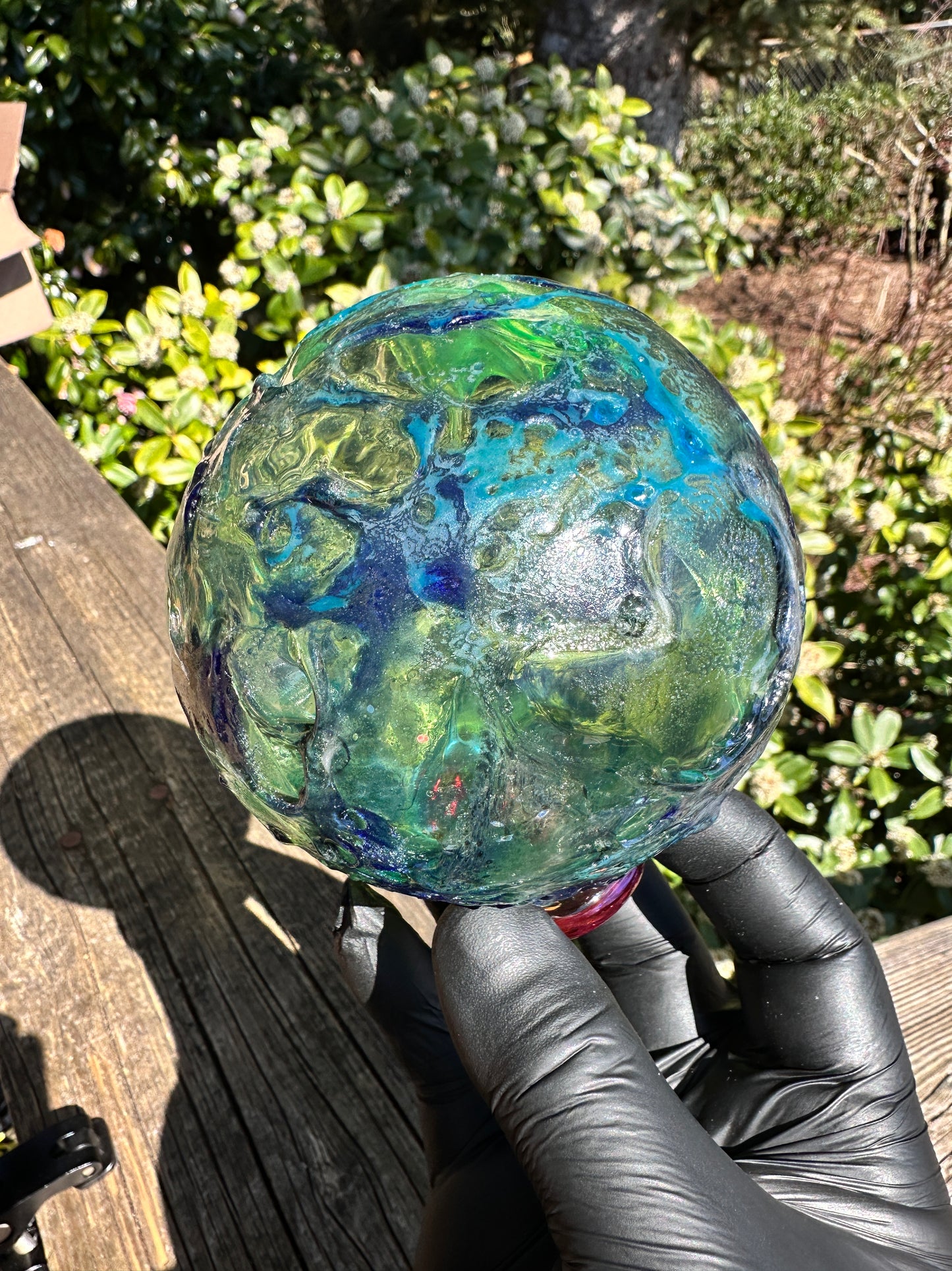 4" uv witch ball float (hollow)