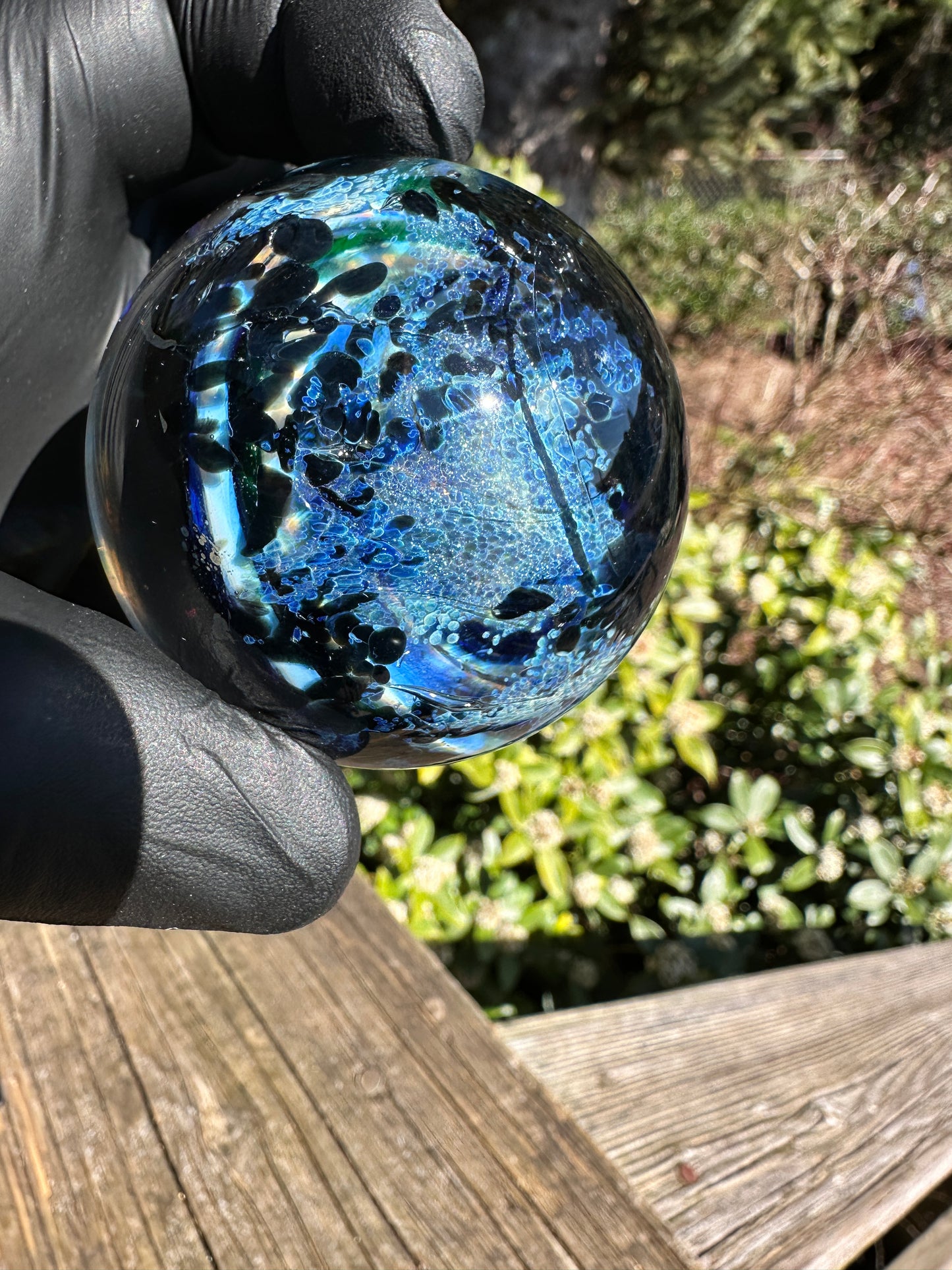 2.3" uv galaxy orb
