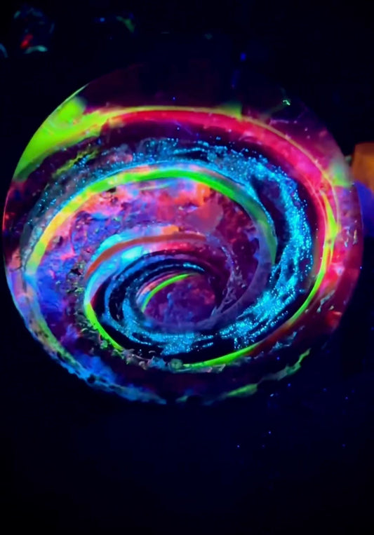 2.5" UV galaxy orb