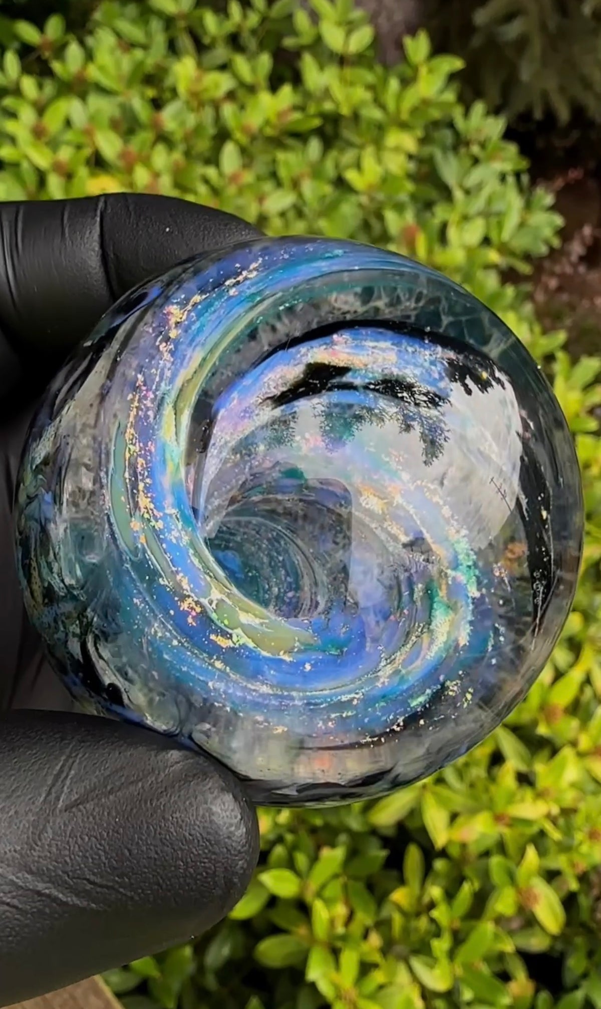 2.6" UV galaxy orb