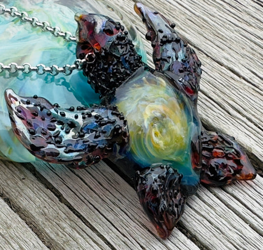 Sea Turtle Pendant - custom order