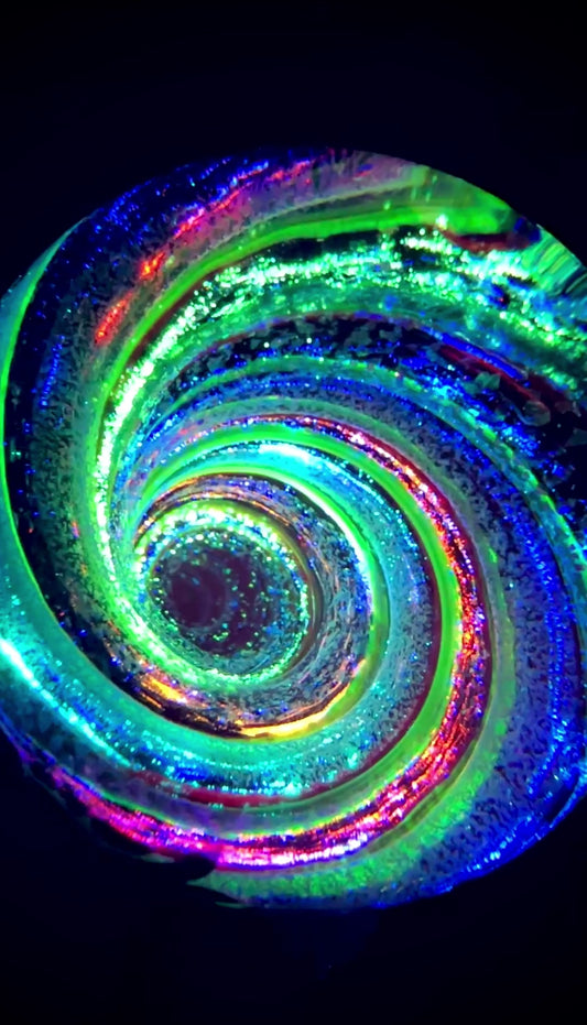 2.75" UV galaxy orb