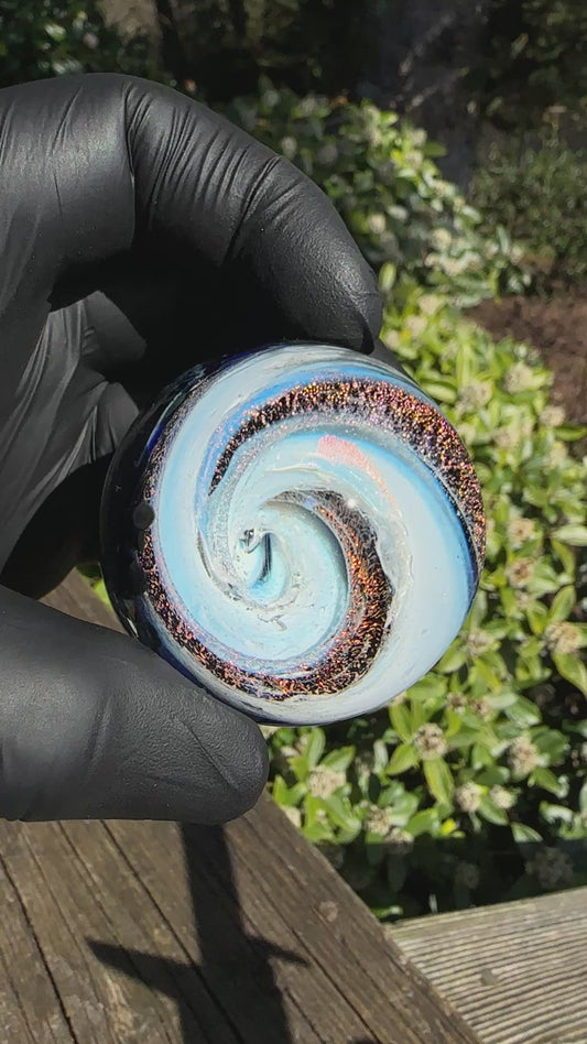 2.3" uv galaxy orb