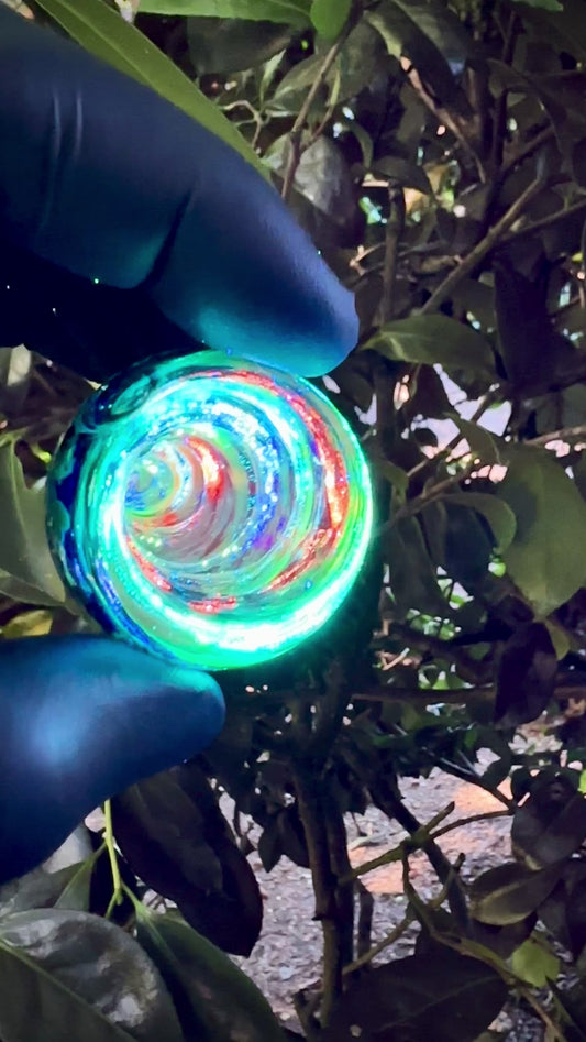 1.9" UV galaxy orb