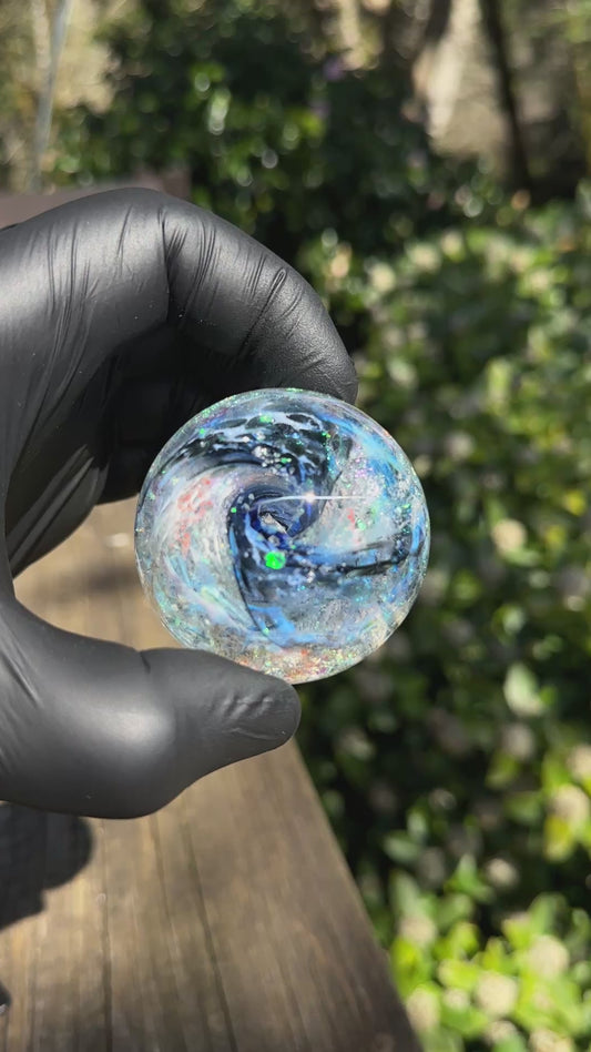 2.25" infinity orb UV/crushed opal