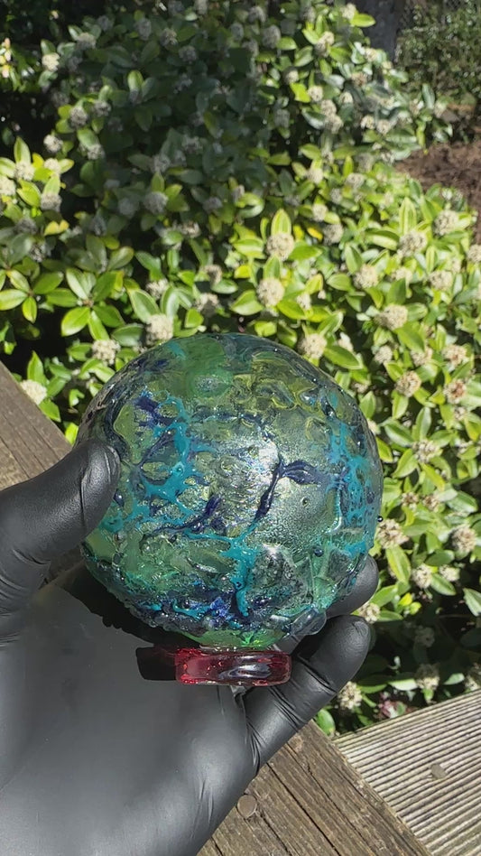 4" uv witch ball float (hollow)